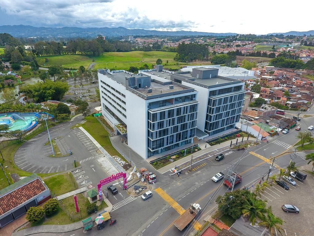 Vista aérea del edificio Citimedica en Rionegro